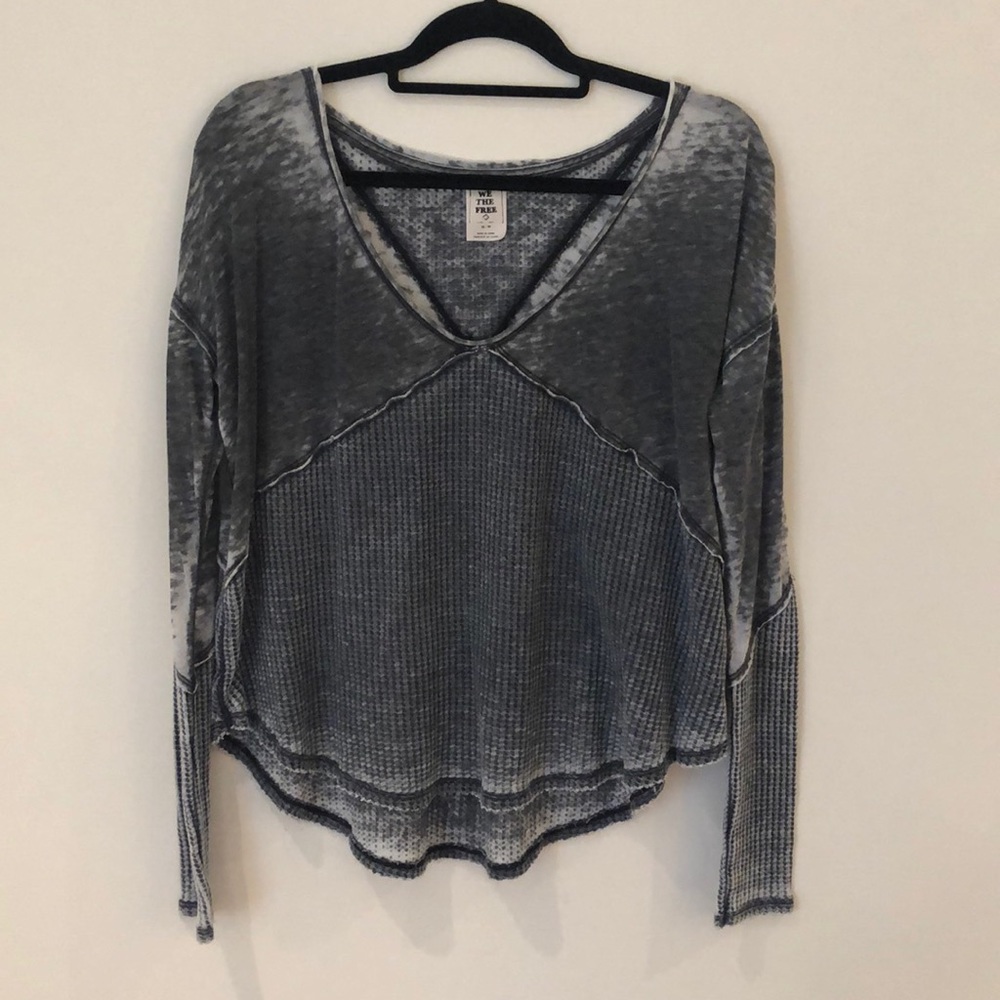 Free people long sleeve shirt